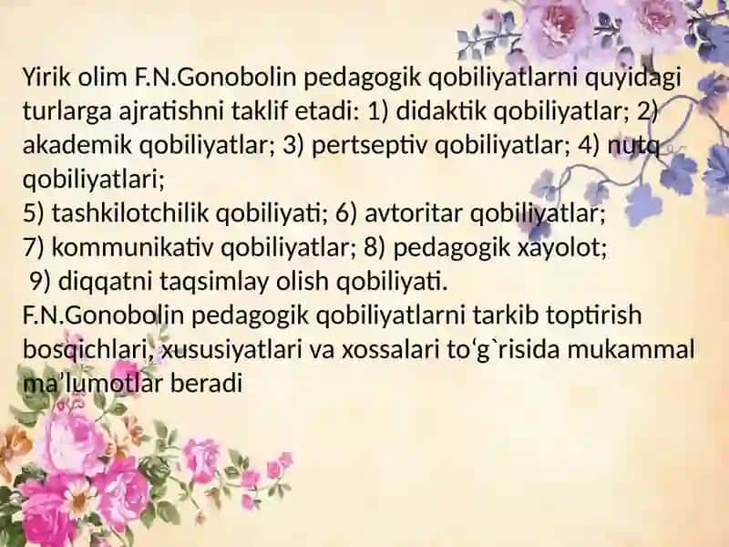 Pedagogik qobiliyat 4