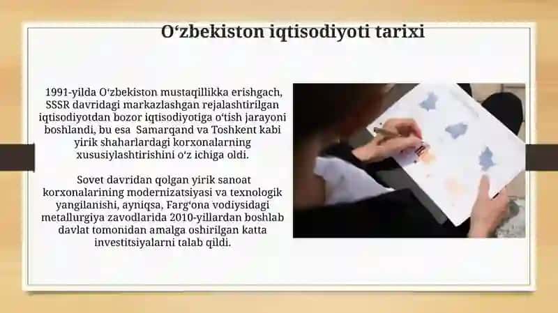 O'zbekiston iqtisodiy tizimlari 4