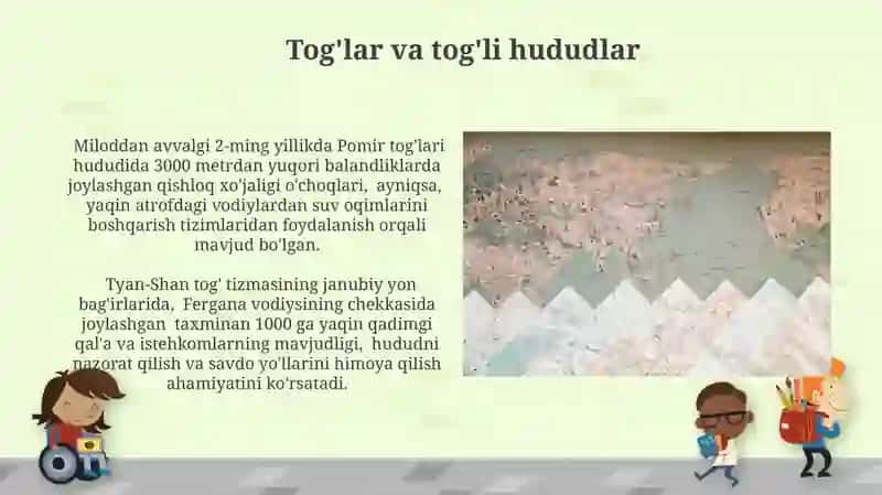 Qadimgi Markaziy Osiyoning Geografik Hududlari 4