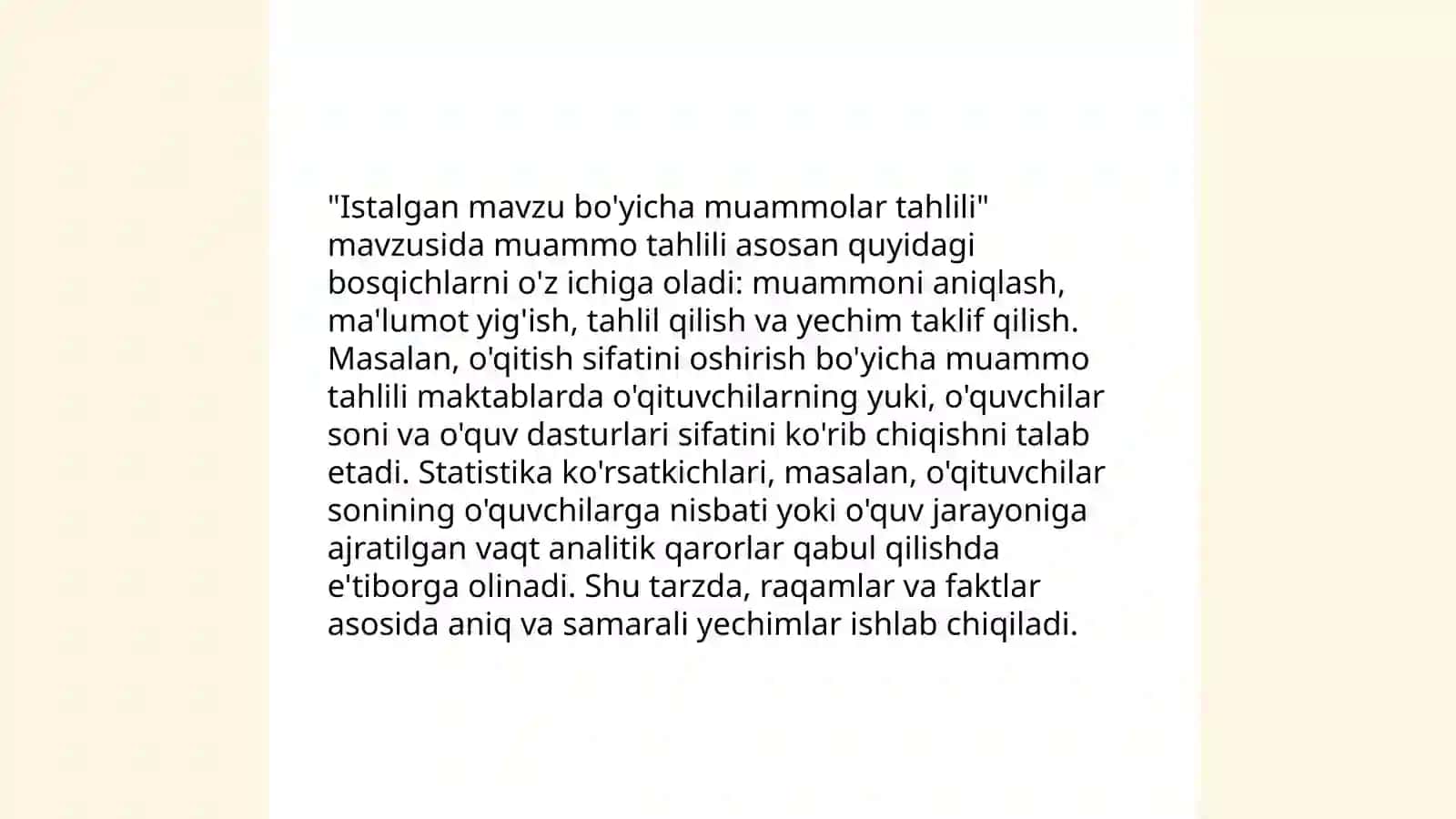 Istalgan mavzuda boʻlaversin 4