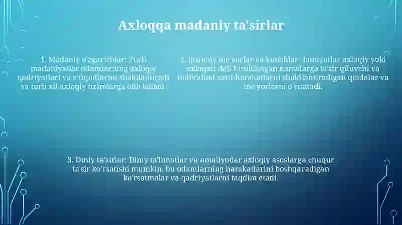 Jamiyatning Ma'Naviy Asoslari 4
