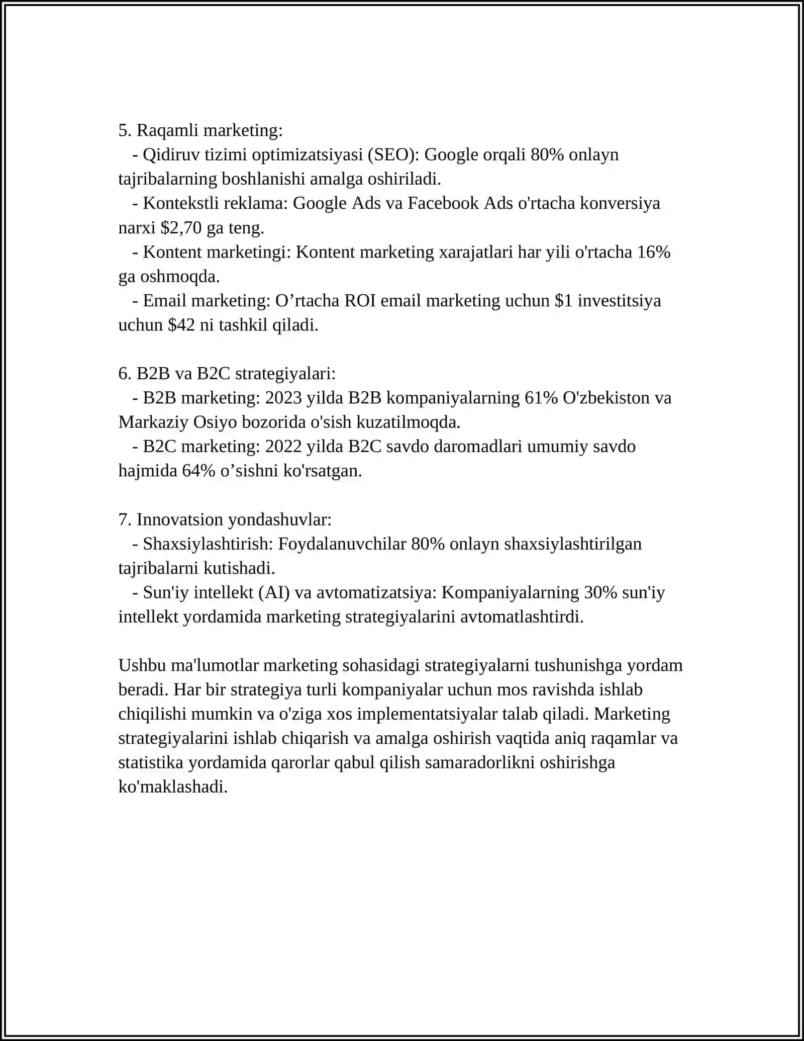 MARKETING VA MENEJMENT 4