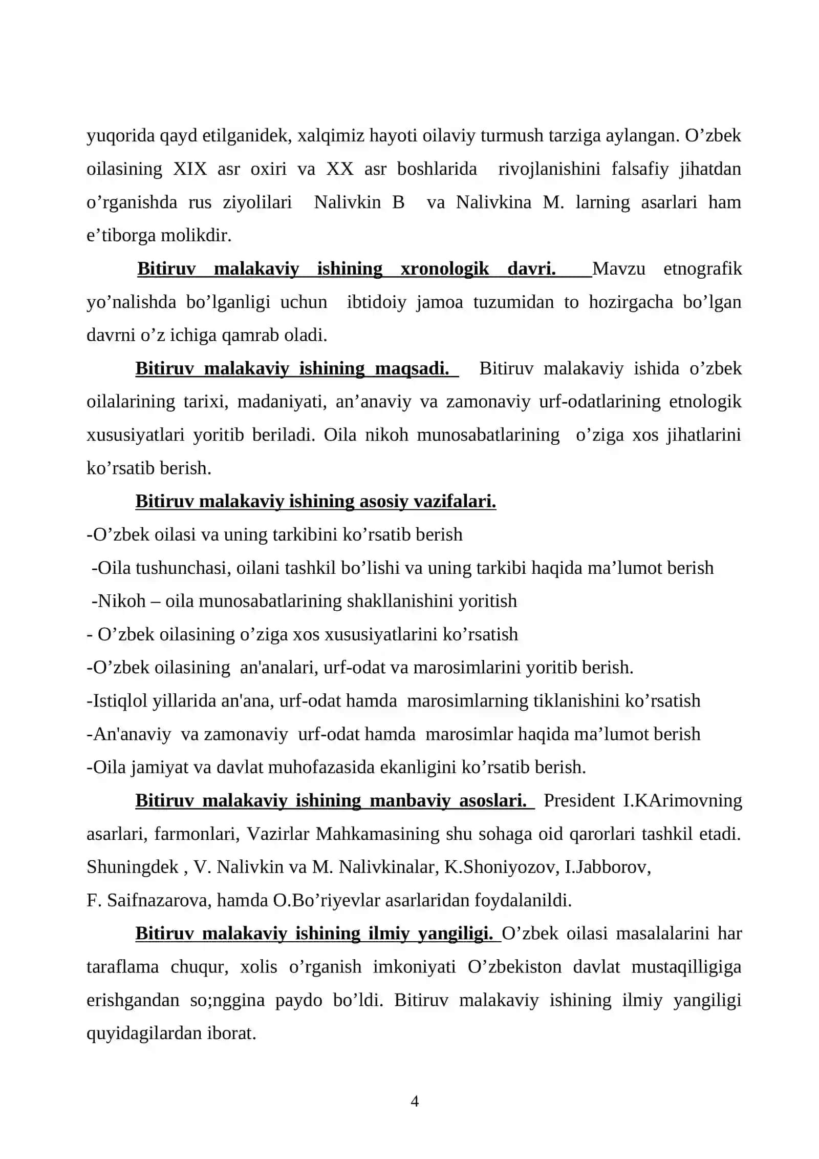 O’zbek oilasi etnologiyasi tarixshunosligi 4