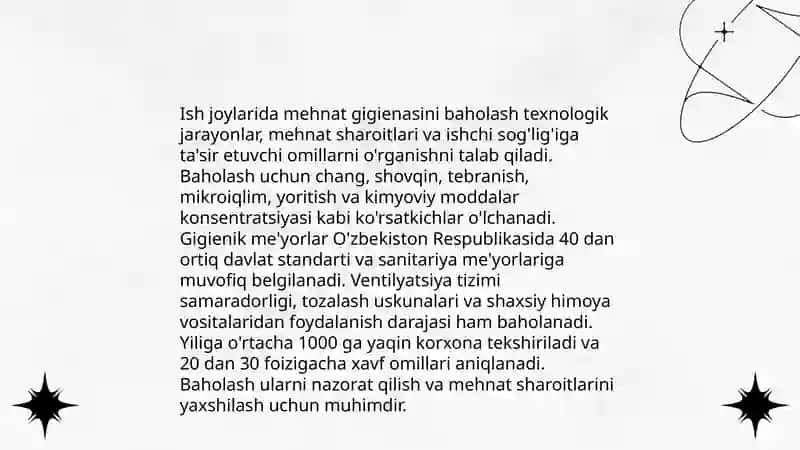 Ishlovchilarni ish dozasini gigenik baholash xronometraj 4
