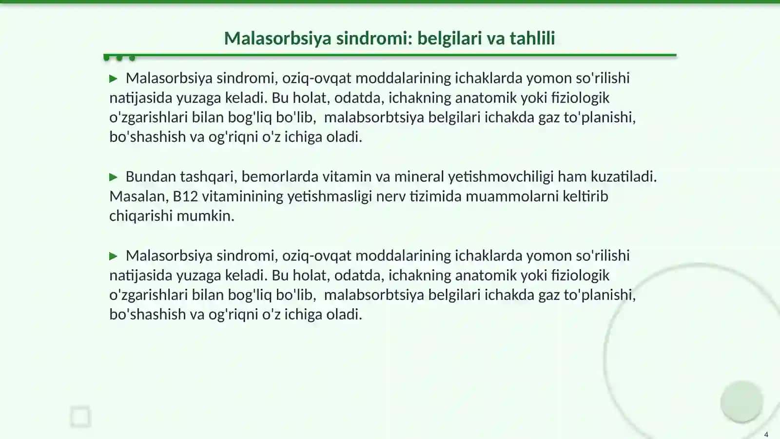Malasorbsiya sindorimi 4