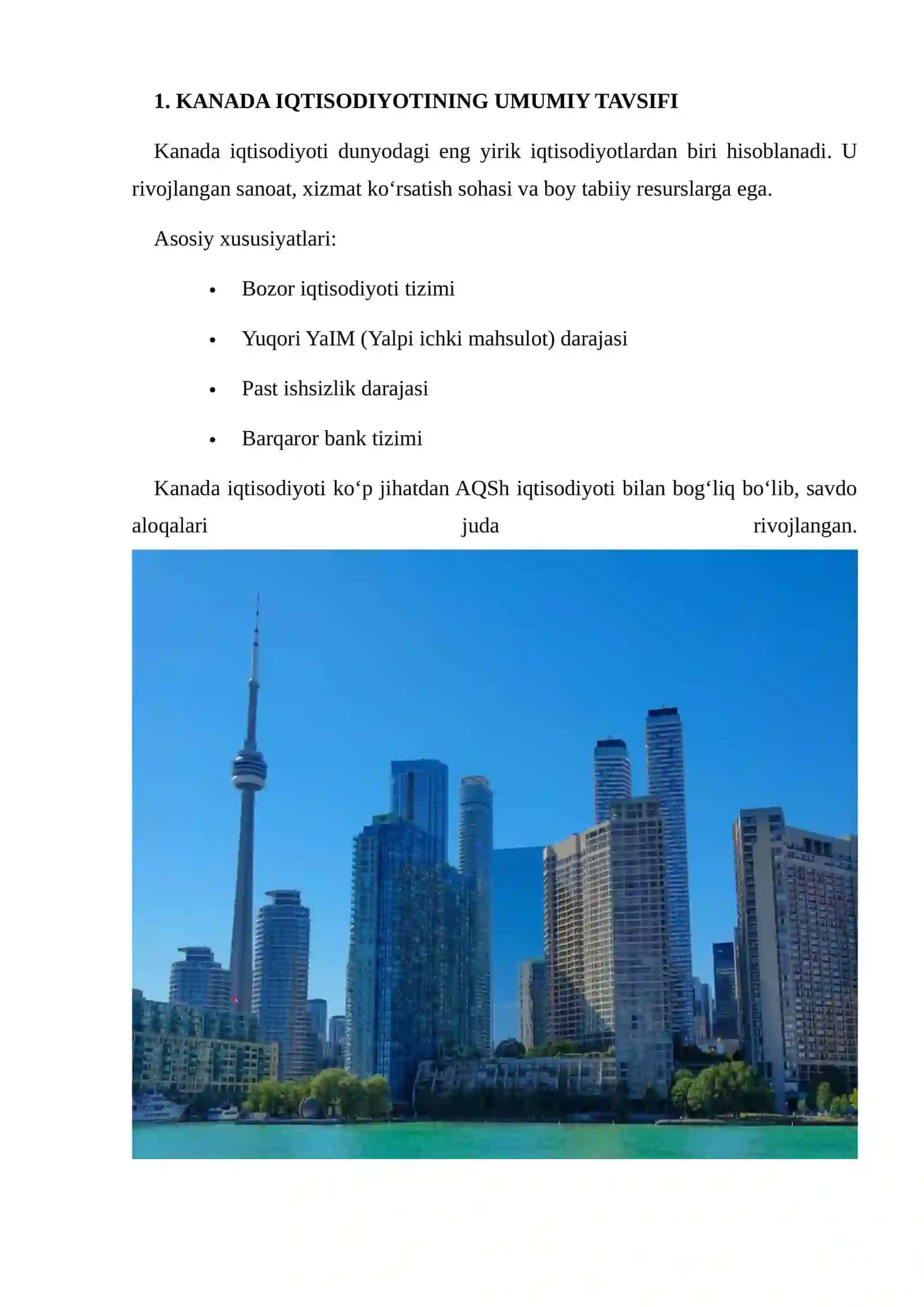 KANADA IQTISODIYOTI 4