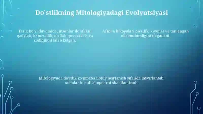 Do'stlik Xudolari va Xudochalari 4