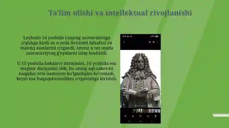 Gotfrid Leybnits hayoti va ilmiy faoliyati 4