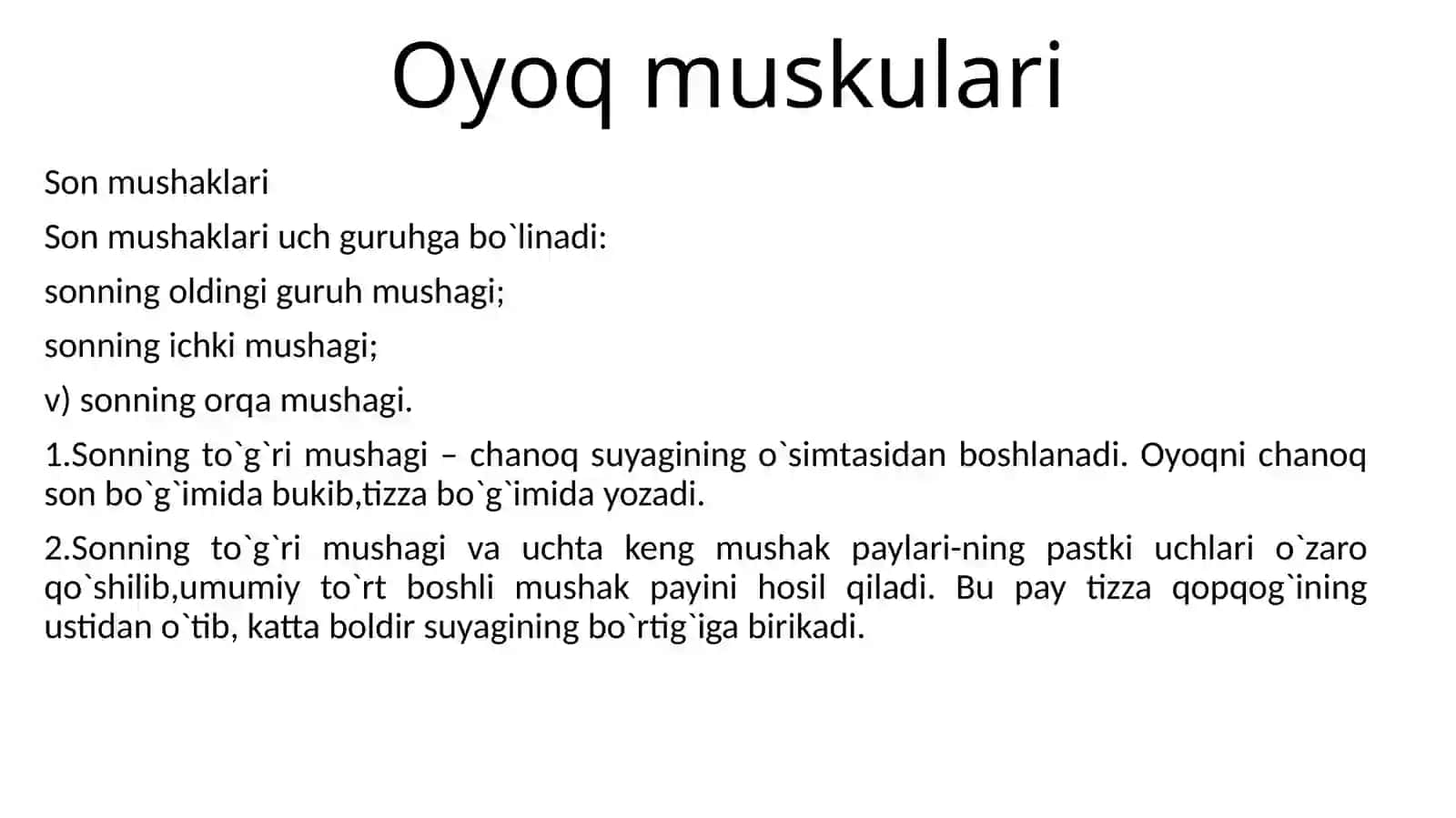 Chanoq muskulari 4