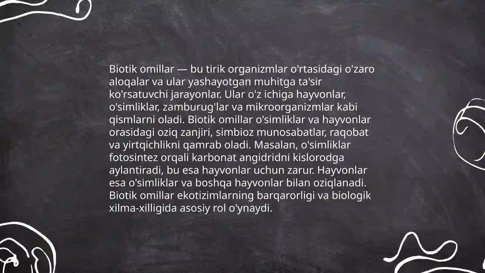 Ekologik omillar va muhit 4