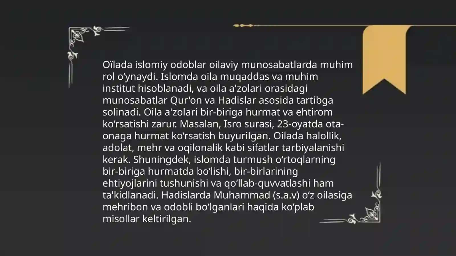 Islom dini va òzbekona tarbiya 4