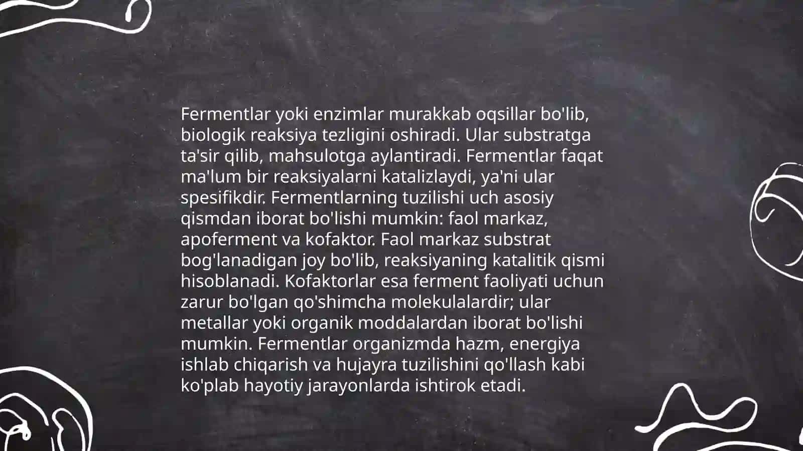 Biologik katalizatorlar 4