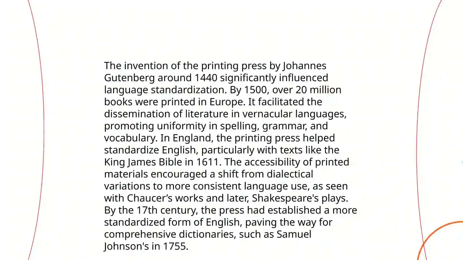 The Modern English period: local dialects and the national language 4