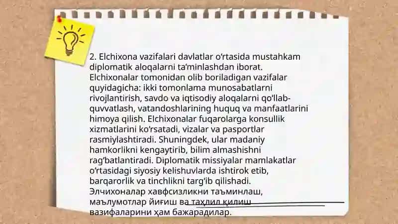 Diplomatik aloqalar 4