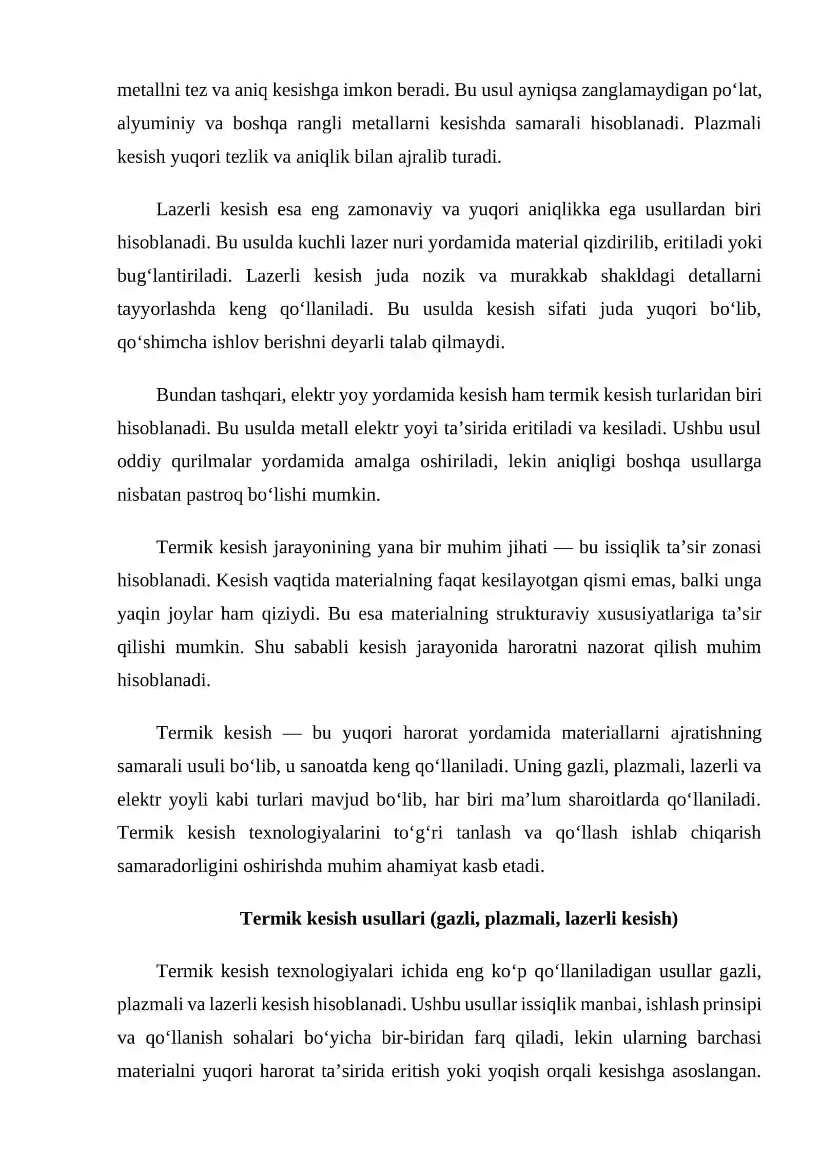 Termik kesish 4
