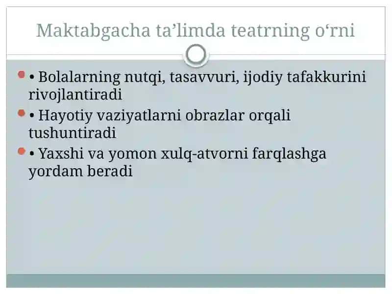 Teatr tushunchasi va xususiyatlari 4