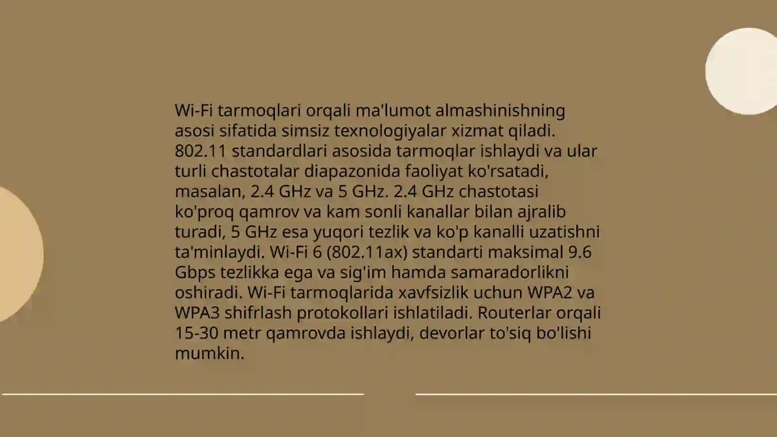 Simsiz aloqa texnologiyalari 4
