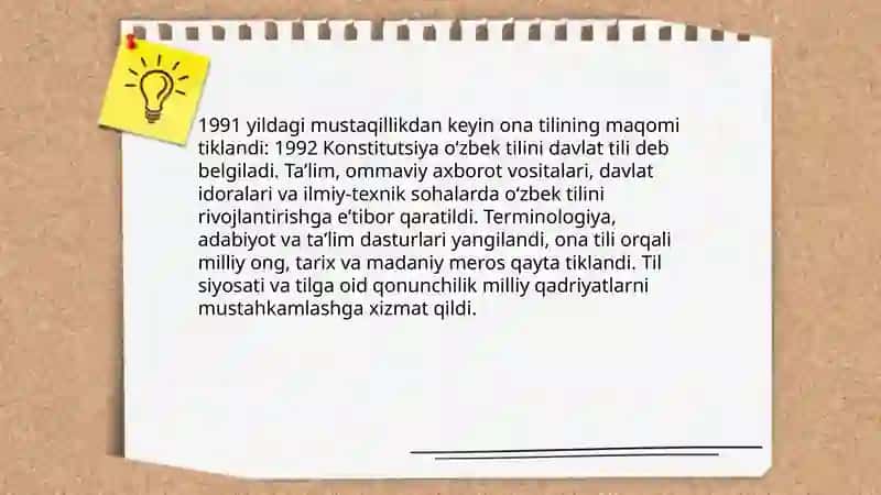 Milliy qadriyatlarning tiklanishi 4