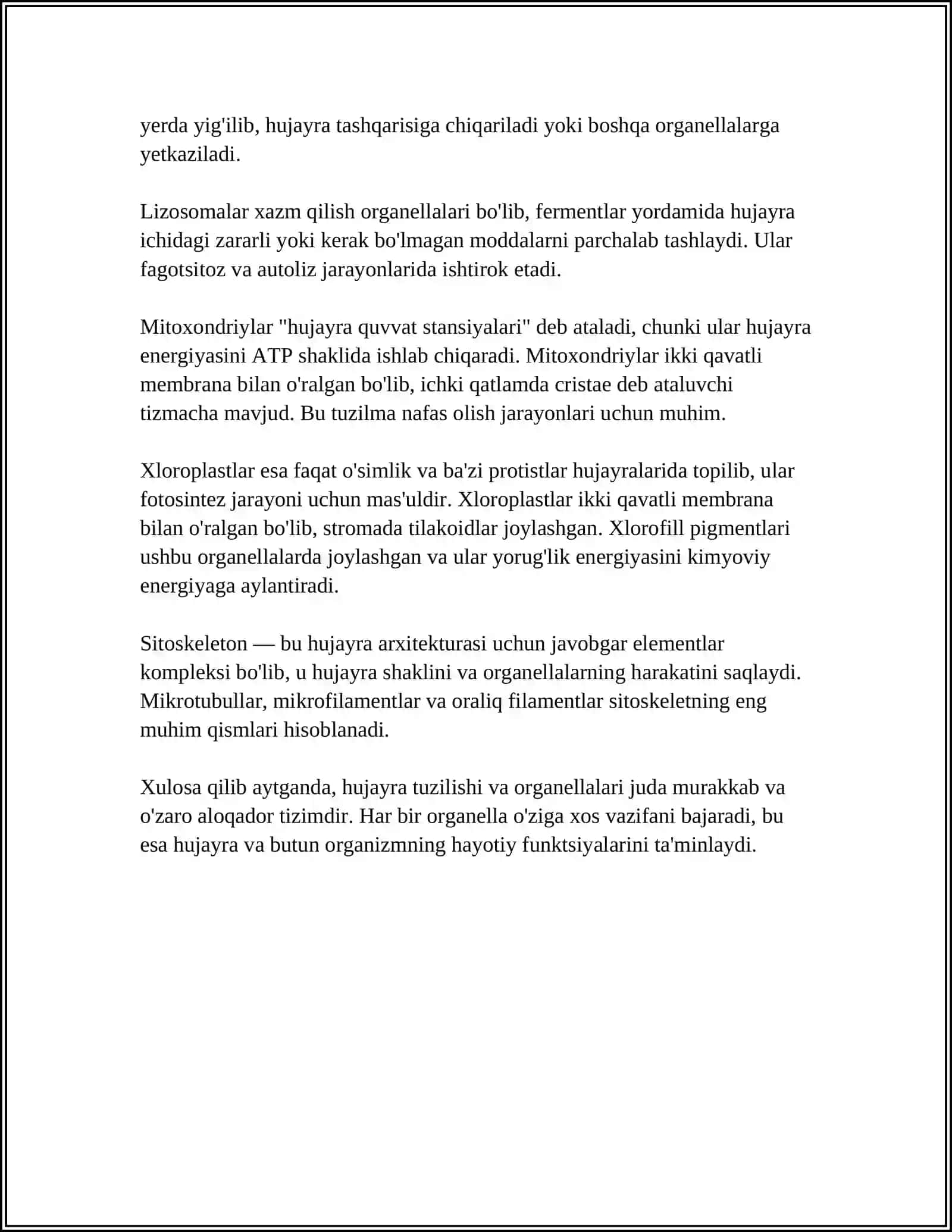 Sitologiya kursi 4