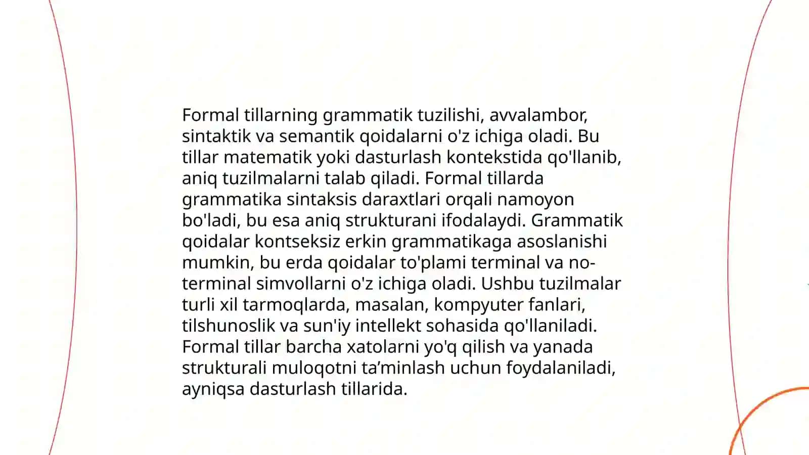 Formal til nazariyasi 4