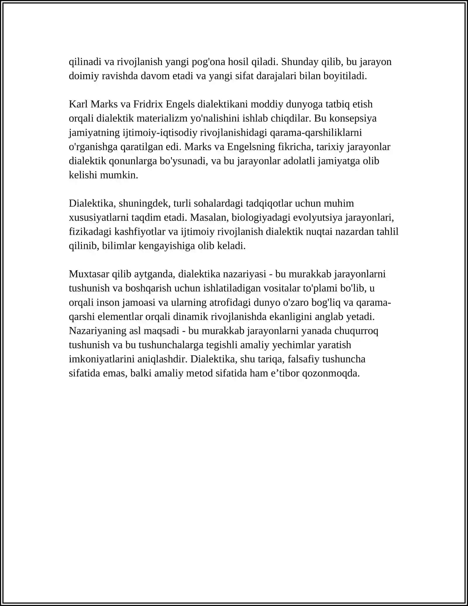 DIALEKTIKA VA SINERGETIKA 4
