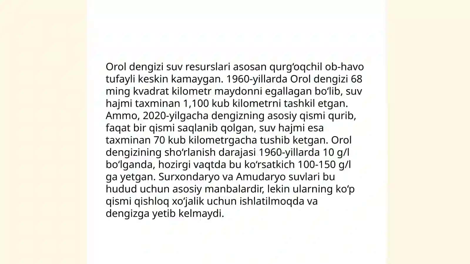 Orol dengizi fojiasi 4