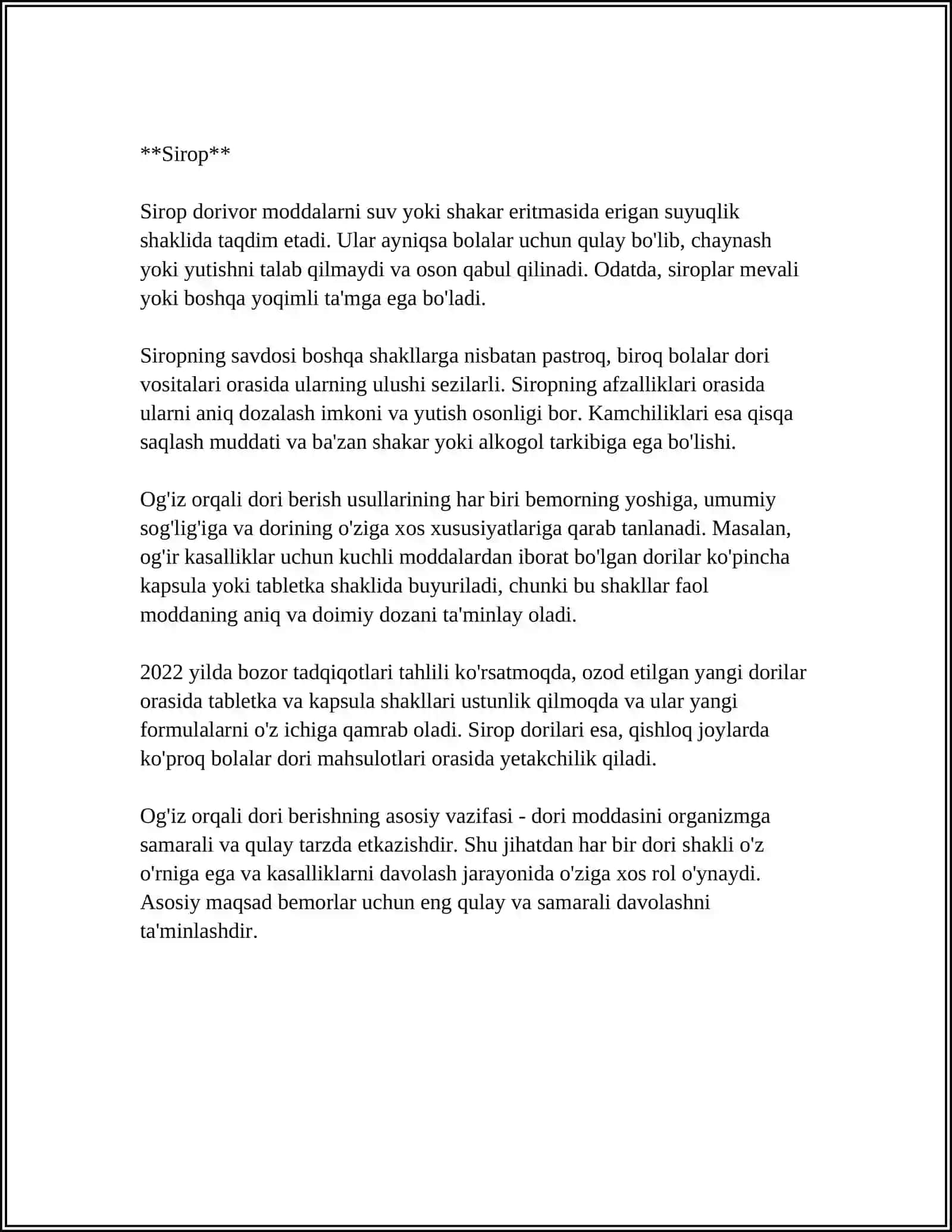 DORI MODDALARINI QÒLLASH USULLARI 4