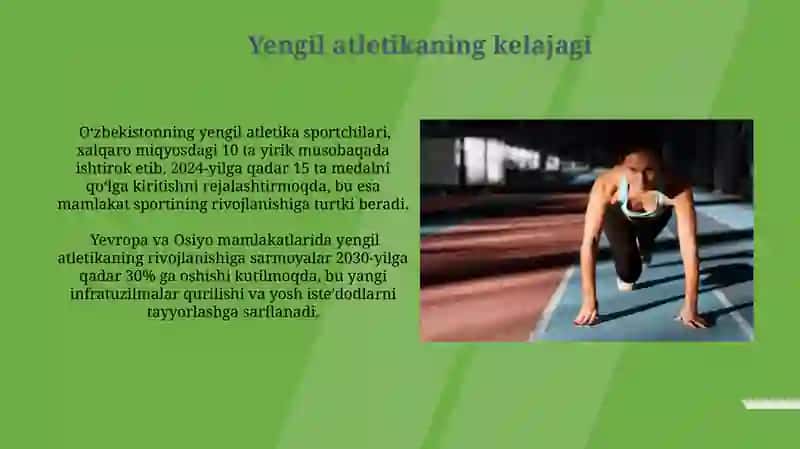 Yengil atletika sport turi 4