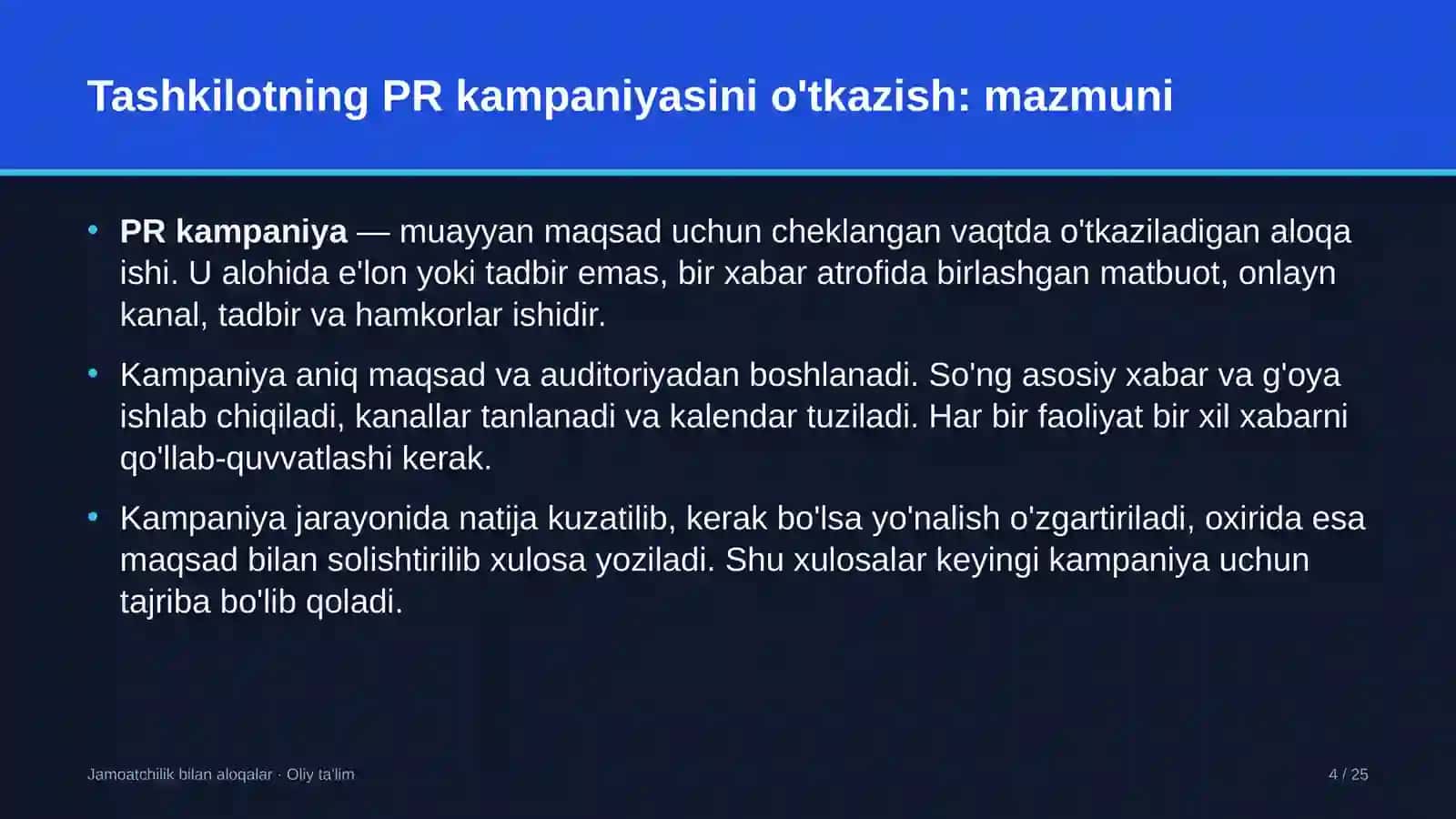 bolalar nashrlarida tashkilotning pr kampaniyasini o'tkazish 7189 4