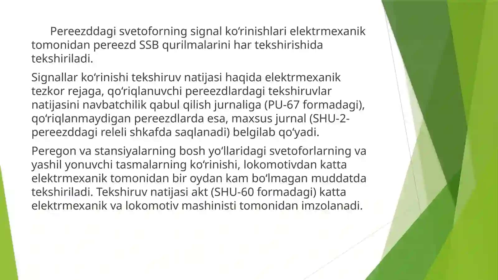AVTOMATIKAVA TELEMEXANIKA LINIYALI ZANJIRLARDA O‘LCHOVLAR 4