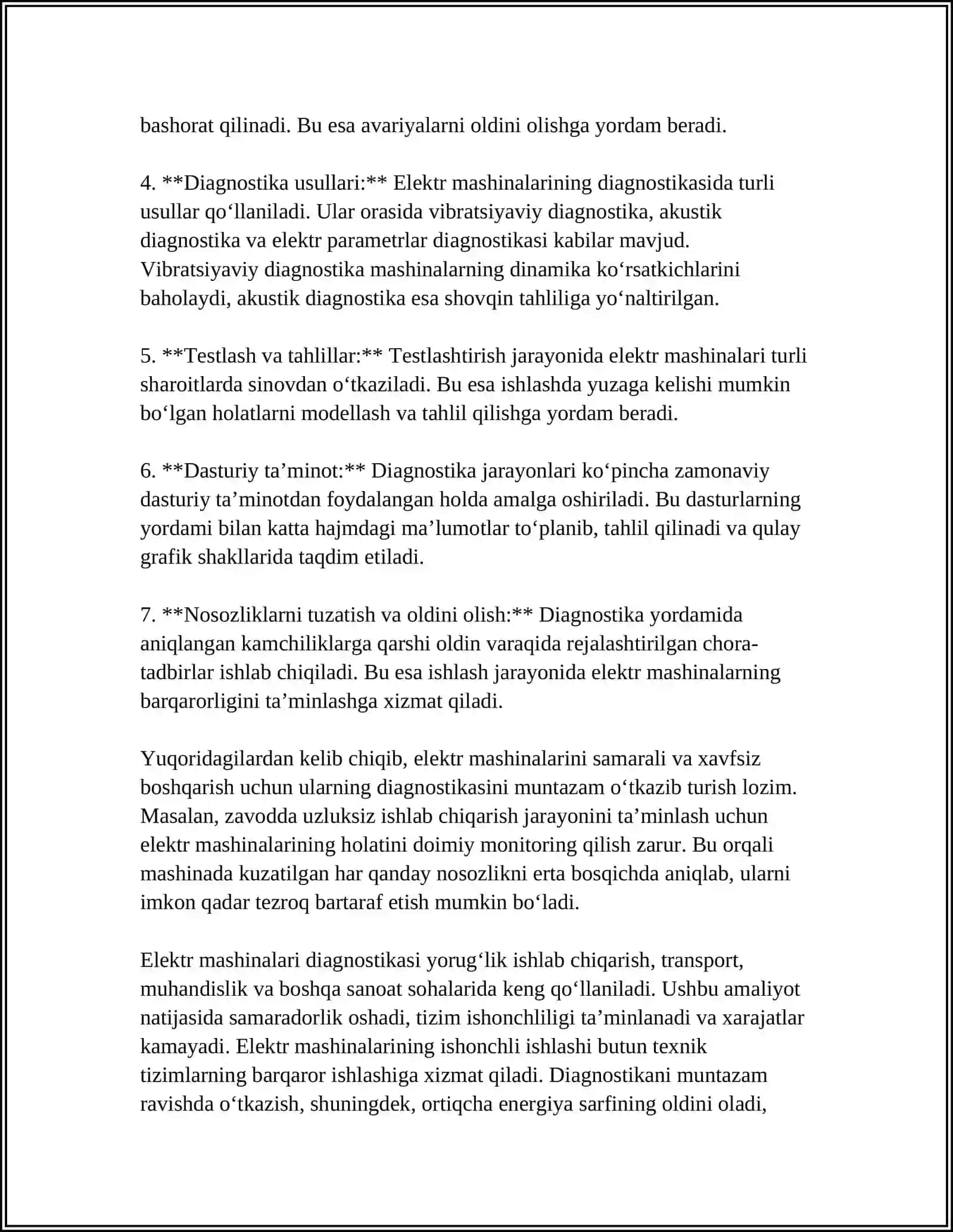 Elektr mashinalarining diagnosikasi 4