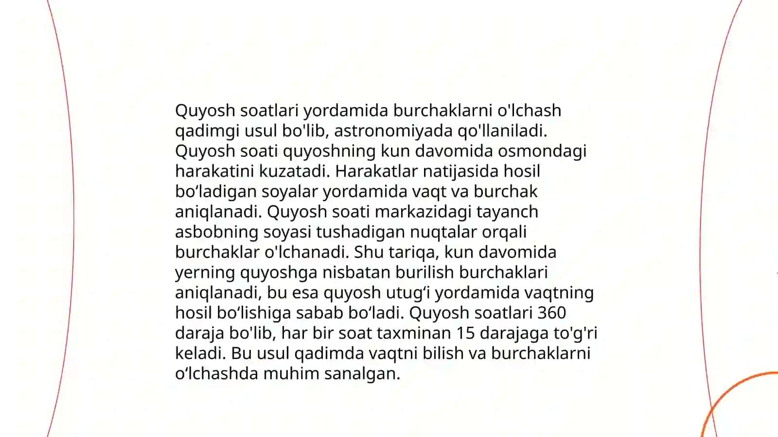 Burchak o'lchov usullari 4
