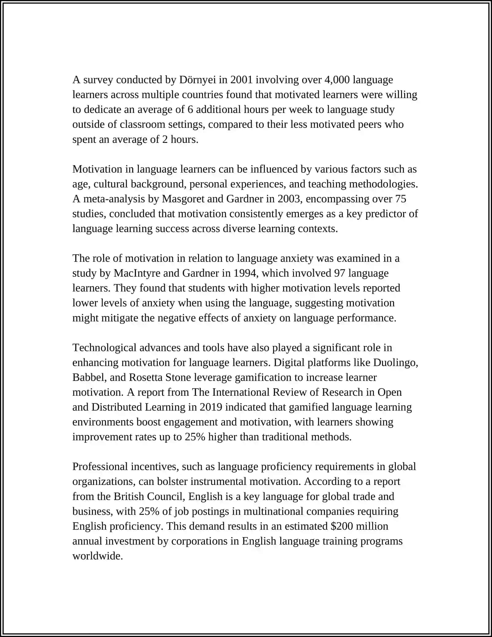 PSYCHOLOGICAL FACTORS IN LANGUAGE TEACHING 4