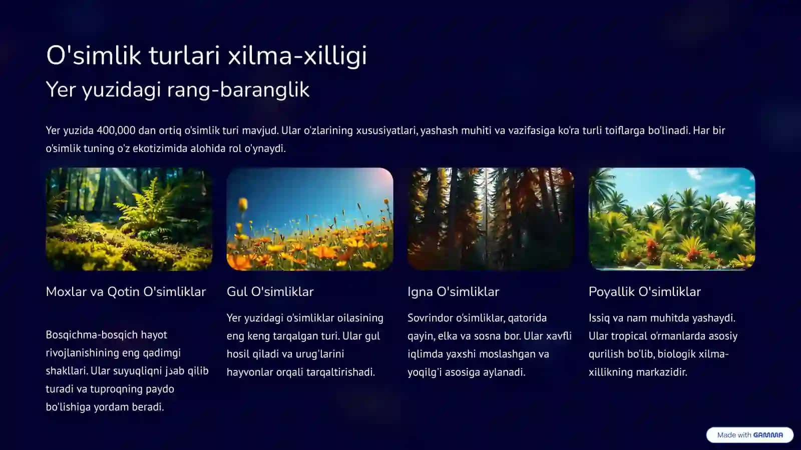 O'simliklar hayoti va yashash muhiti 4