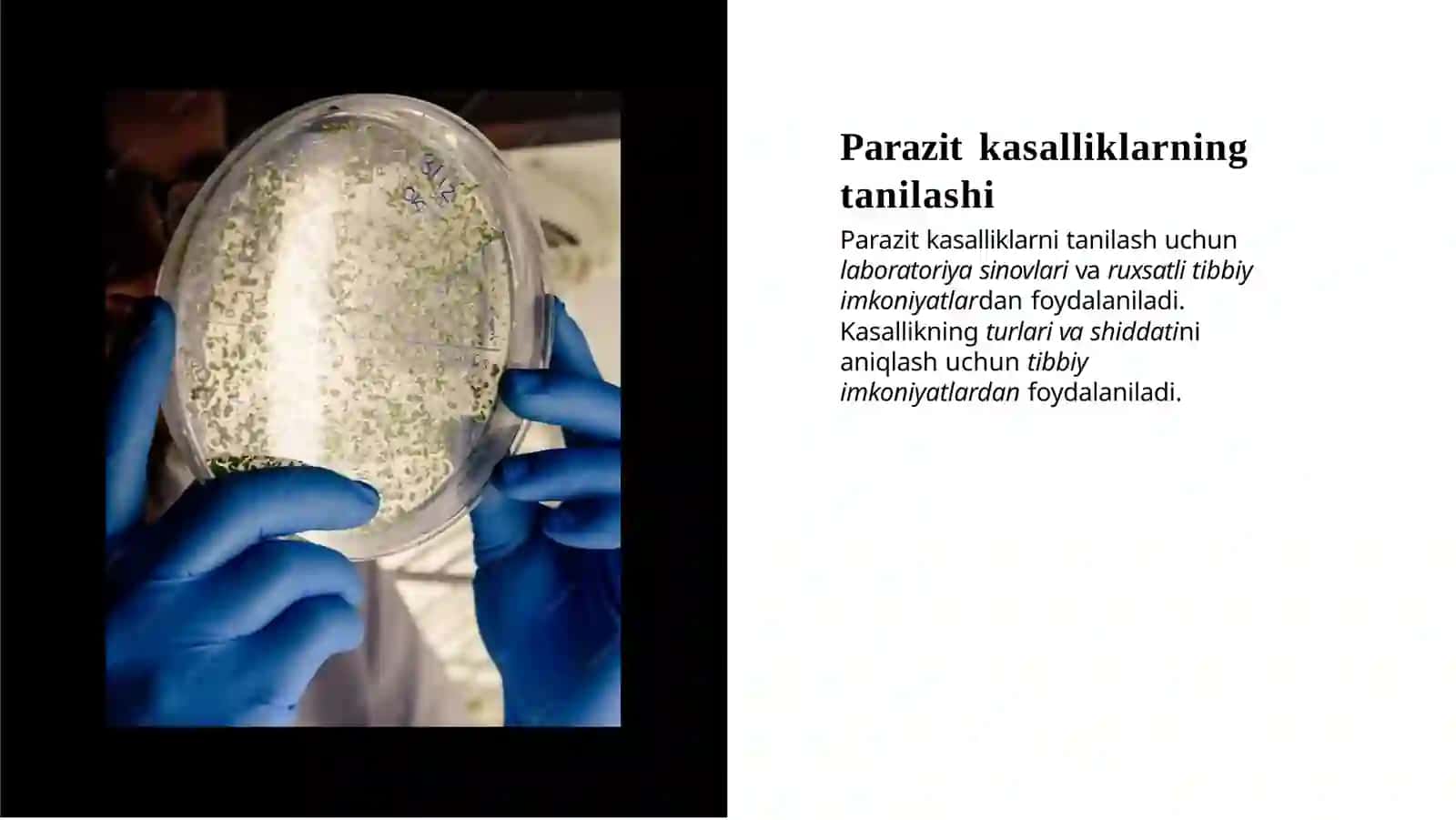 Parazit kasalliklar va diagnostika usullari 4