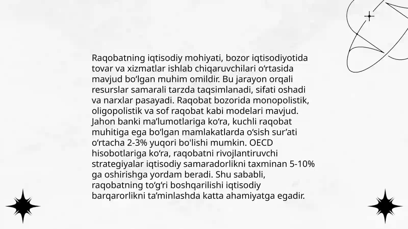 Raqobatning moxiyati, shakllari va usullari 4