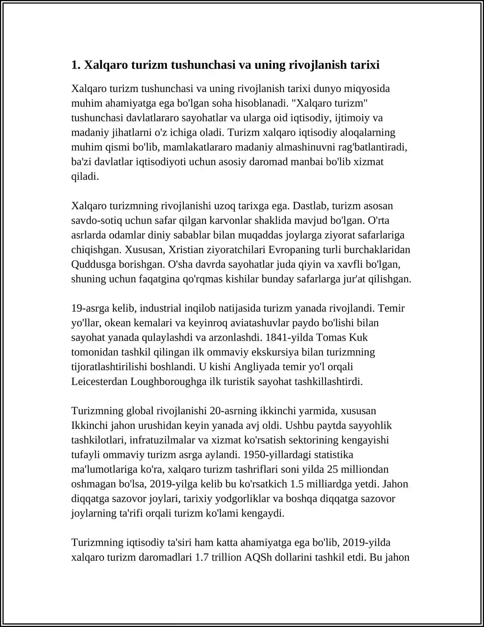 SAMARKANDDA XALQARO TURIZMNI RIVOJLANTIRISH 4