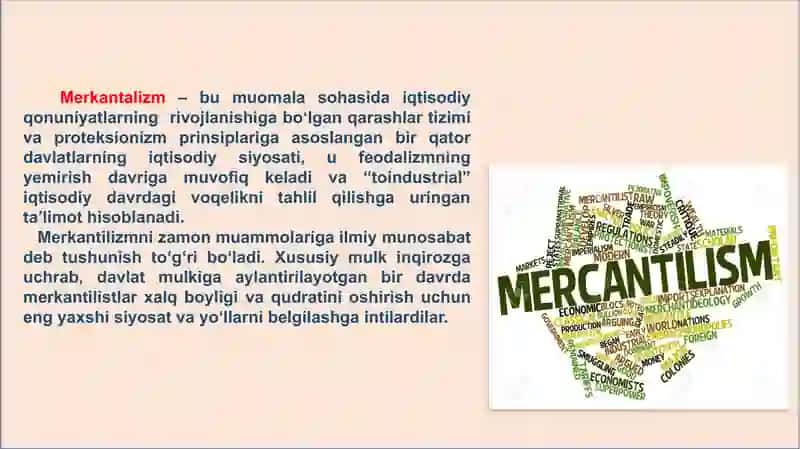 mercantilizm ppt 4