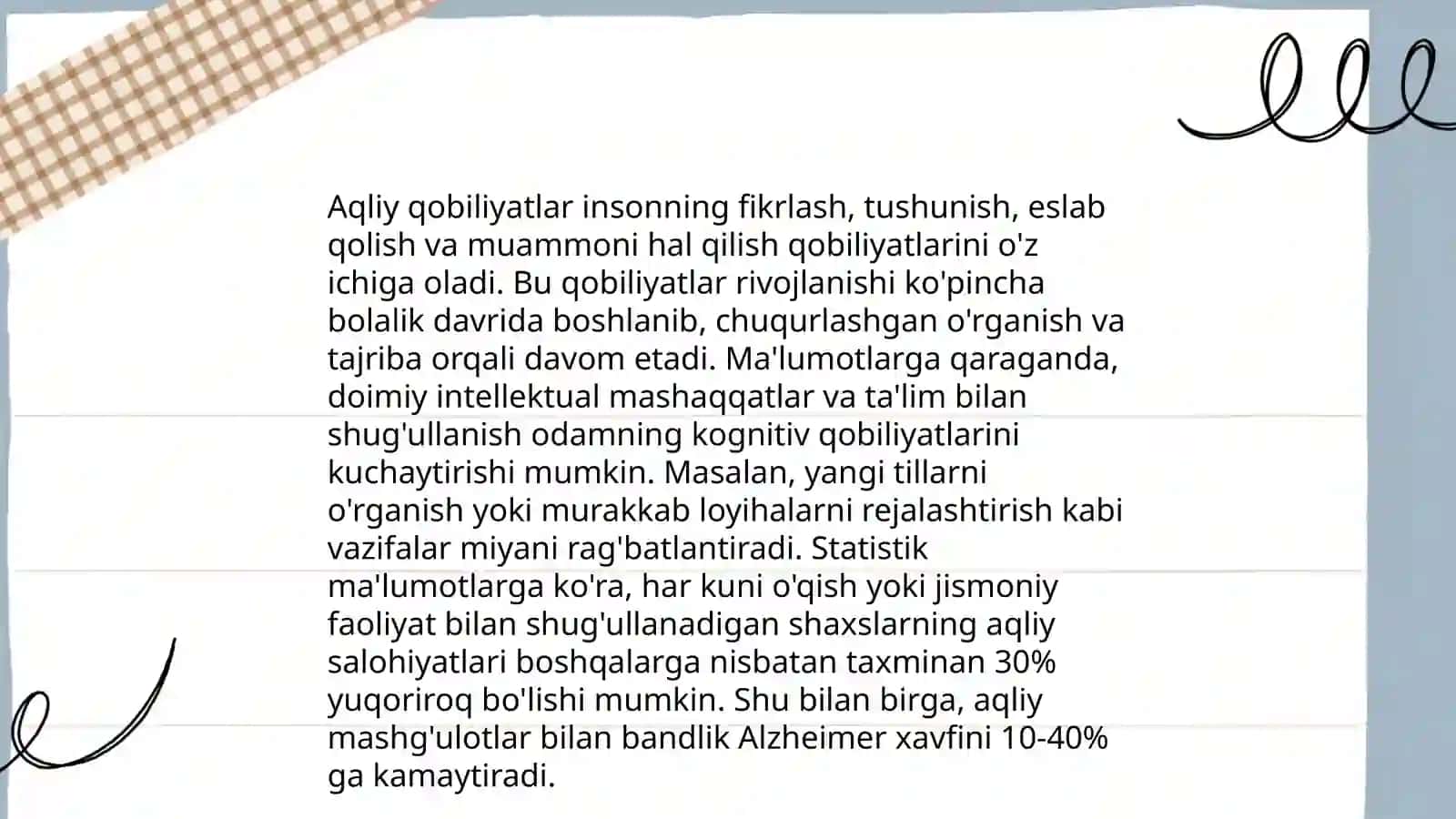 Bolalikdagi kognitiv rivojlanishi 4