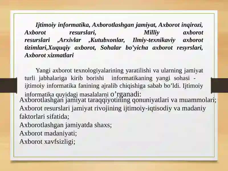 Dehqonov Azizbekning falsafa fanidan yozgan taqdimoti 4