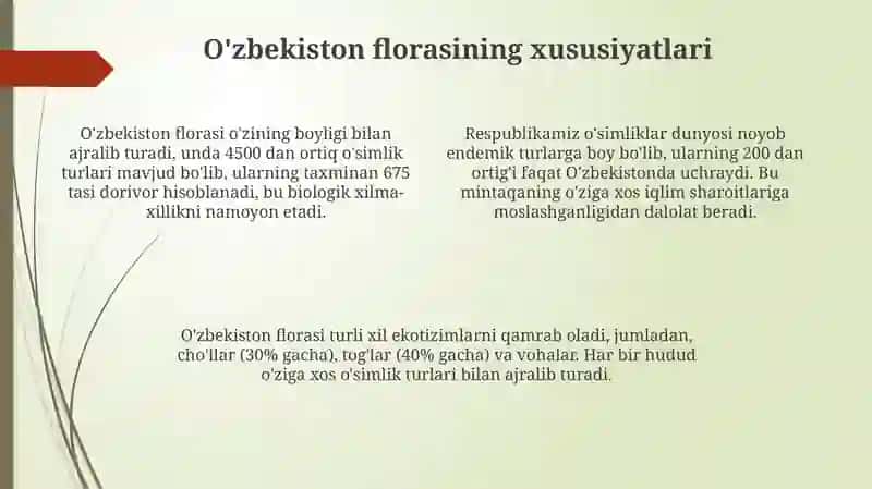 O'zbekistonning dorivor o'simliklari 4
