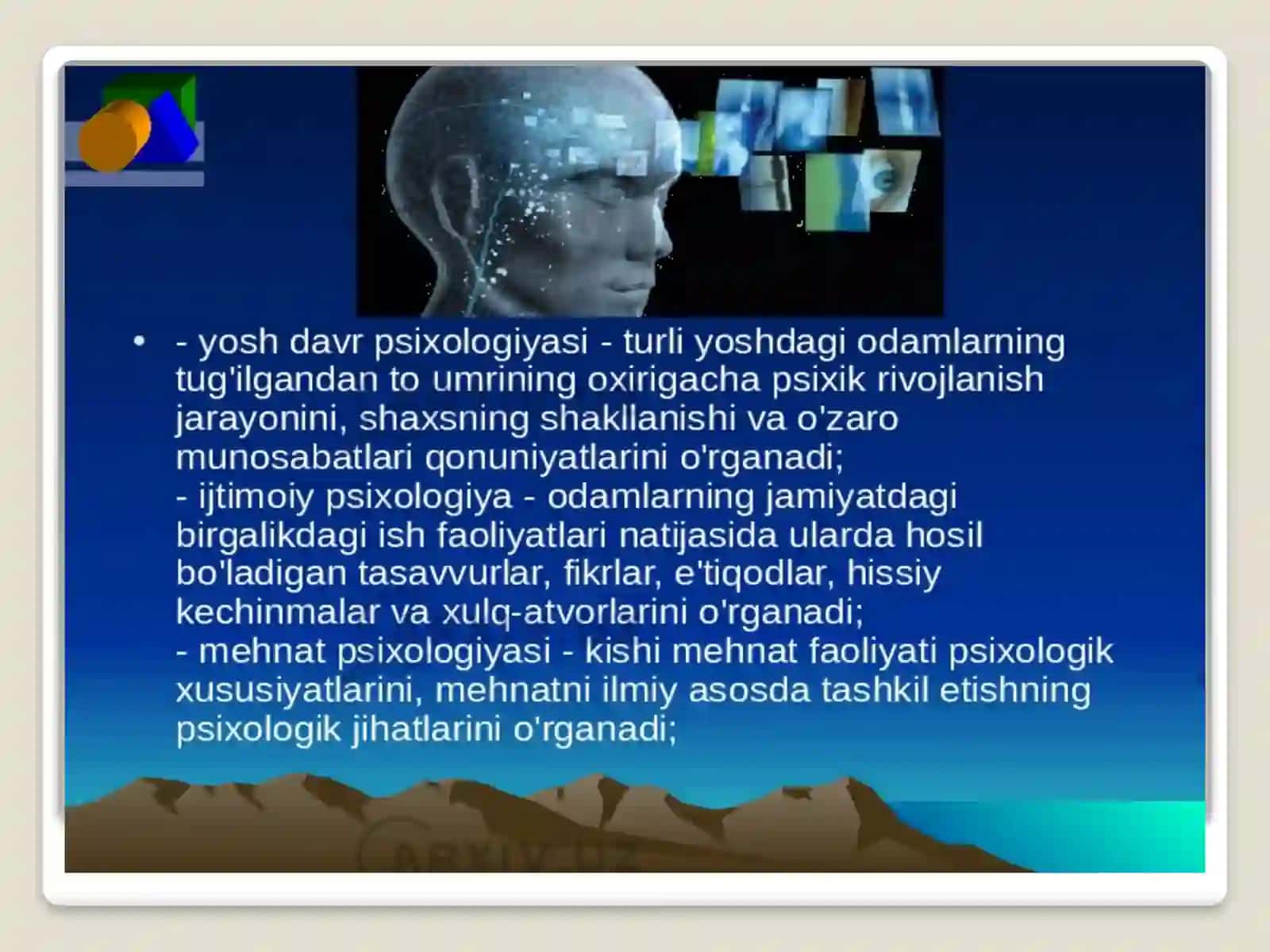 Psixologiya fanining maqsad va vazifalari 4