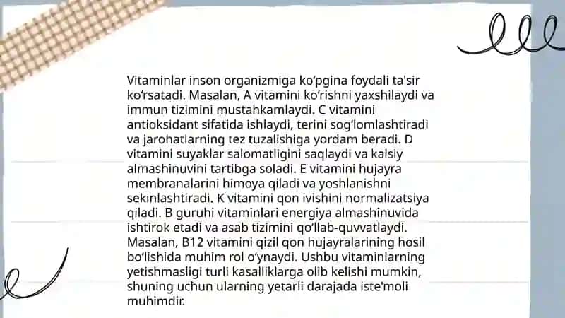 Vitaminlar 4