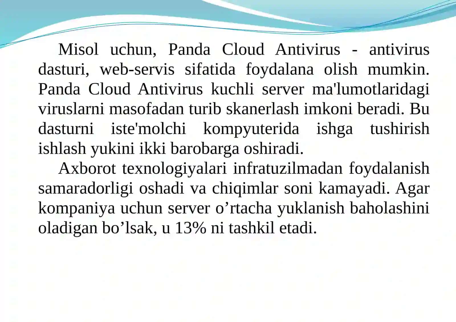Ma’lumotlar va bulutdagi ma’lumotlar bazasini tarmoqda saqlash 4
