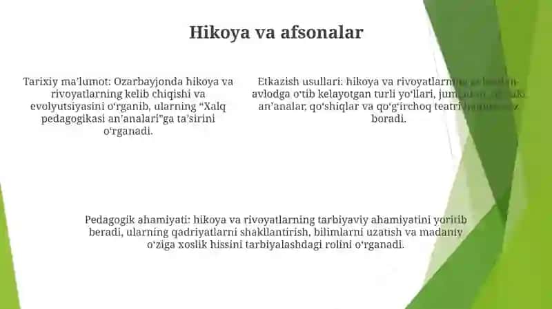 Xalq Pedagogikasi An'Analari 4