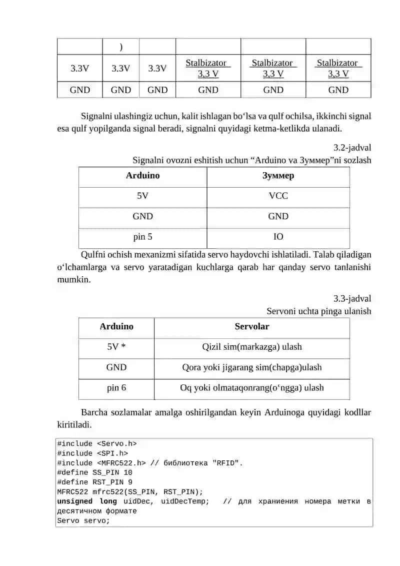 RFID tizimi orqali identifikatsiya/ autentifikatsiyani amalga oshirish 4