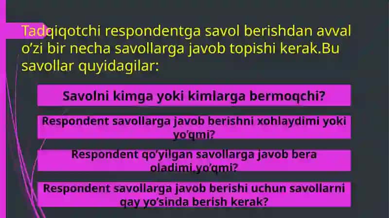Sotsiologik tadqiqotlar 4