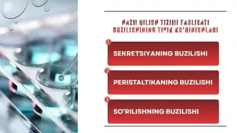 Hazm qilish tizimi patofizologiyasi 4