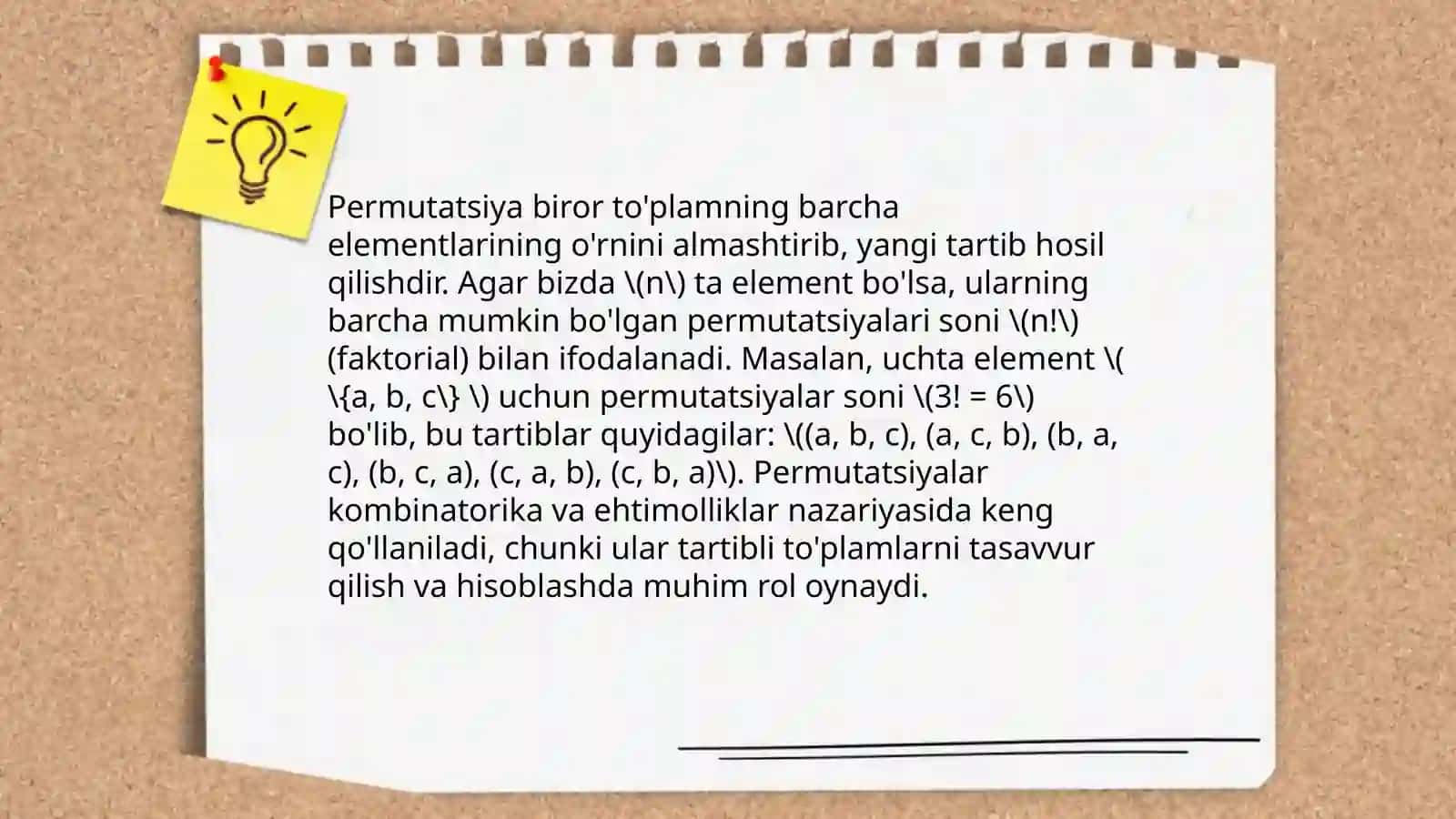 Kombinatorika asoslari 4