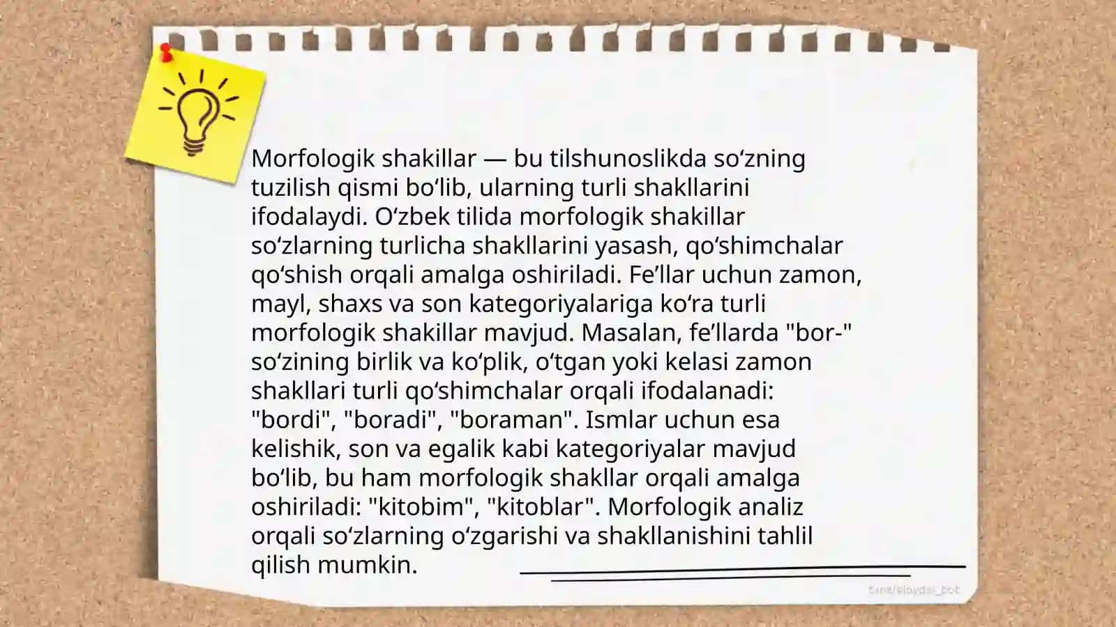 Õzbek tilida grammatik shakillar 4